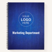 Minimalistisch zakelijk Notitieboek (Voorkant)