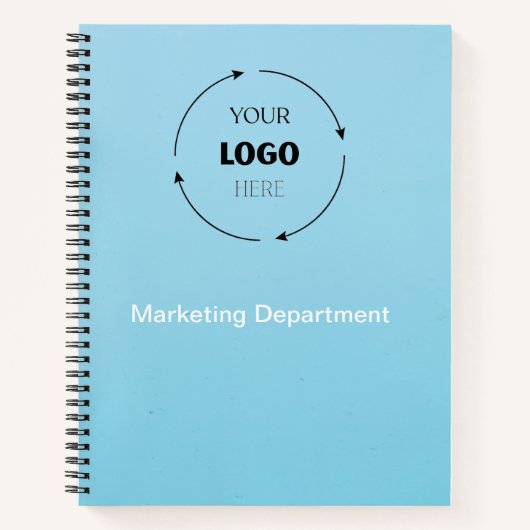 Minimalistisch zakelijk Notitieboek (Voorkant)