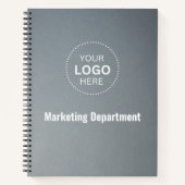 Minimalistisch zakelijk Notitieboek (Voorkant)