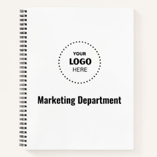 Minimalistisch zakelijk notitieboek