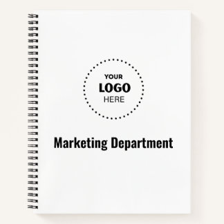 Minimalistisch zakelijk notitieboek
