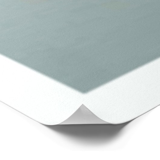 Minimalistisch Zen-interieurontwerp Poster (Hoek)