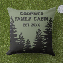 Minimalistisch zwart dennenboomsilhouet