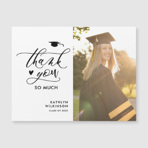Minimalistisch zwart-Script foto-Afstuderen - Hart