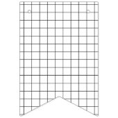 Minimalistisch zwart-witraster vlaggetjes (Eerste vlag)