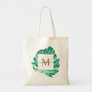 Minimalistisch Zwitsers monogram-teken op kaasverl Tote Bag