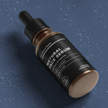 Minimalistische 2 OZ Fles Waterdichte Productlabel