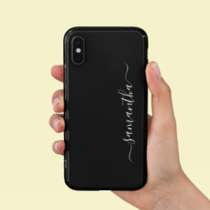 Minimalistische aangepaste kalligrafie modern hand iPhone 11 hoesje