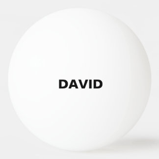 Minimalistische aangepaste naam of Logo Pingpongballen