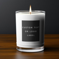 Minimalistische aangepaste tekst of Logo