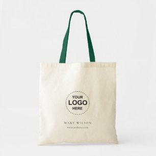 Minimalistische aangepaste zakelijke Logo-Canvas t Tote Bag