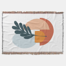 Minimalistische Abstracte kunst aan de muur Deken