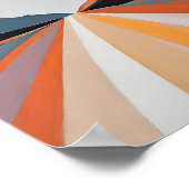 Minimalistische Abstracte kunstdruk | Moderne wand Poster (Hoek)