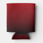 minimalistische abstracte marsala rode bogundy mar blikjeskoeler (Voorkant)