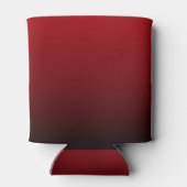 minimalistische abstracte marsala rode bogundy mar blikjeskoeler (Achterkant)