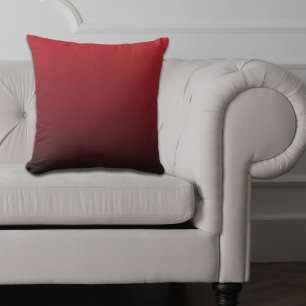 minimalistische abstracte marsala rode bogundy mar buitenkussen