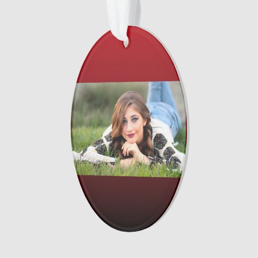 minimalistische abstracte marsala rode bogundy mar ornament (voorkant)