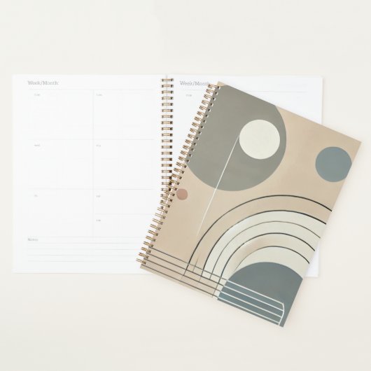minimalistische Abstracte planner (Display)