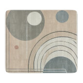 Minimalistische Abstracte snijplank (Voorkant)