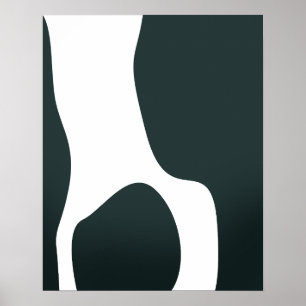 Minimalistische abstracte vormen poster