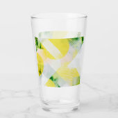 Minimalistische abstrakte Komposition Glas (Achterkant)