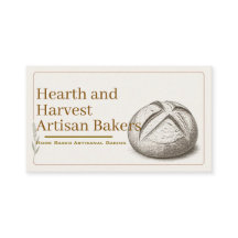 Minimalistische Ambachtelijke Bakkerij Ronde Brood