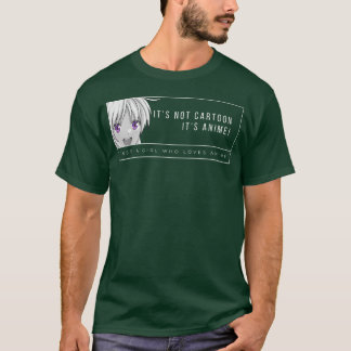 Minimalistische Anime-familie T-shirt