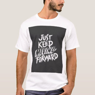 "Minimalistische artistieke print: moderne en eleg T-shirt