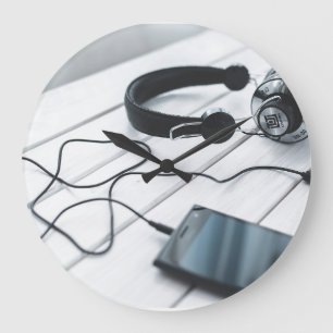 Minimalistische artistieke wandklok grote klok