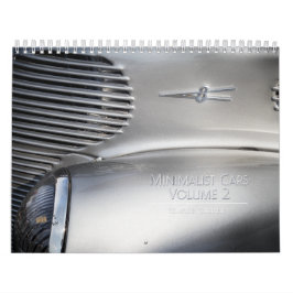 Minimalistische auto's Volume 2 Kalender