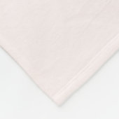 Minimalistische Baby-voetlijnkunst met vlinder Fleece Deken (Hoek)