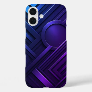 Minimalistische Beer lijntekening iPhone 16 Plus Hoesje