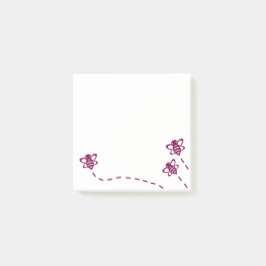 Minimalistische Bijen Post-it Blokjes - Dagelijks  Post-it® Notes