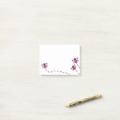 Minimalistische bijen sticky notes - dagelijks geb (Op bureau)