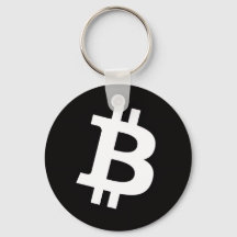 Minimalistische Bitcoin-sleutelhanger