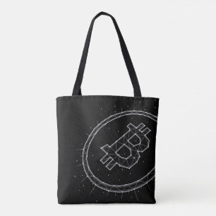 Minimalistische Bitcoin-tas Draagtas