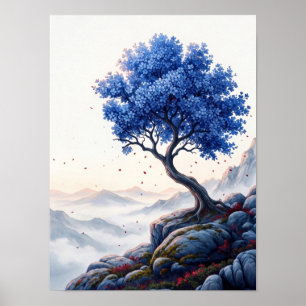 Minimalistische Bloemenposter Poster
