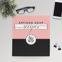 Minimalistische Blush en Zwarte Zeep Recept