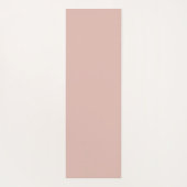 Minimalistische Blush Yoga Mat (Achterkant)