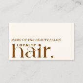 Minimalistische Boho Boho Brown Beauty Loyalty Kaa (Voorkant)