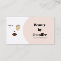 Minimalistische boho chic gezicht schoonheid make-