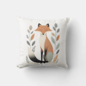 Minimalistische Boho Fox kwekerij Kinder kamer Kussen (Voorkant)