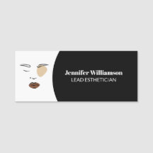 Minimalistische boho gezicht schoonheid make-up ar