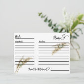 Minimalistische Boho pampas gradenrecept (Staand voorkant)