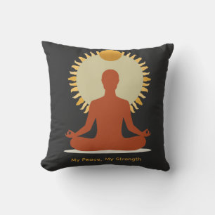 Minimalistische Boho Zon Mandala Vaderdag Kussen
