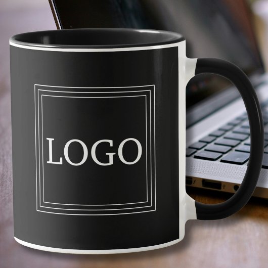 Minimalistische Bold Logo Black Mok