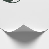 Minimalistische bosbadge Natuur Avontuur Notitiebo Cadeaupapier (Hoek)