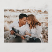 Minimalistische Botanische Duiven Elegant Script W Uitnodiging Briefkaart (Achterkant)