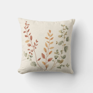 Minimalistische botanische takken decoratieve kuss kussen