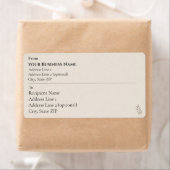 Minimalistische Boutique Kleine Zakelijke Verzendi Etiket (Insitu)